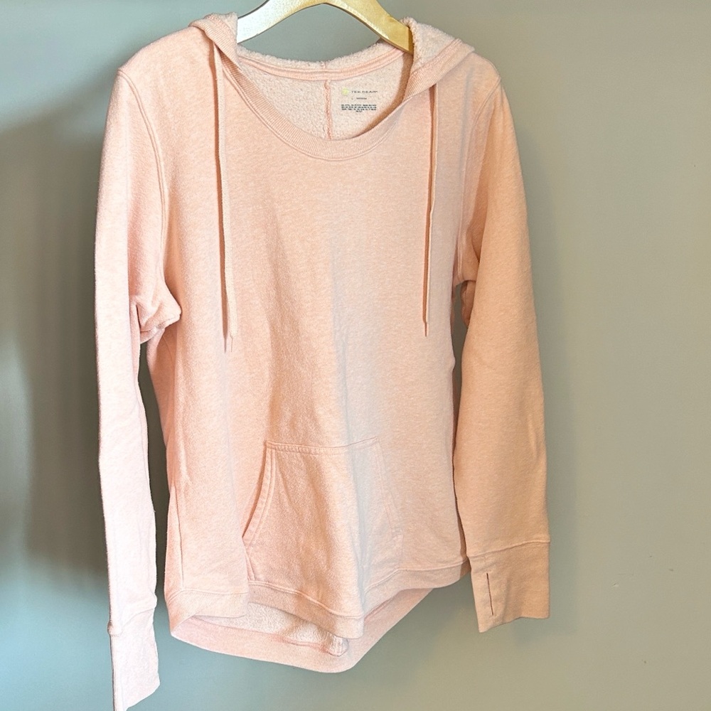 Tek Gear Light Pink/ Peach Hoodie